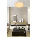 Globo 41749-22 LED-Deckenleuchte Ovi 1x22W | 1600lm | 2700-4200-6500K - Schimmereffekt, dimmbar, weiß, opal
