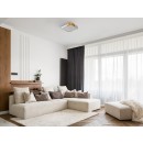 Italux PLF-13187-WH-WO LED Deckenleuchte Santer | 24W LED | 2400lm | 3000K