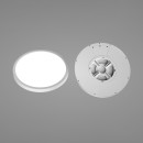 Italux PLF-72836-400R-32W-WH LED Deckenleuchte Alata | 32W integrierte LED-Quelle | 3800lm | 2800+4000+6000K