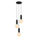 Italux PND-02340-3S-BK Pendelleuchte Aldeva E27