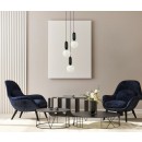 Italux PND-02340-3S-BK Pendelleuchte Aldeva E27