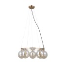 Italux PND-1098-5R-HB Pendelleuchte Molite G9