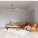 Italux PND-16374-6-BK-GD-3K Remdal integrierte LED-Quelle | 2700 lm