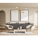 Italux PND-16374-8-COP-3K Remdal integrierte LED-Quelle | 2700 lm