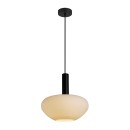 Italux PND-23541A-1-BK-OP Pendelleuchte Gater E27