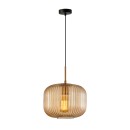 Italux PND-26476-1-BRO-AMB Pendelleuchte Gavino E27