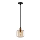 Italux PND-29257A-1-BRO-AMB Pendelleuchte Zona E27