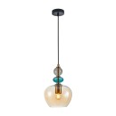 Italux PND-30263-1A-BRO-AMB Pendelleuchte Busco E27