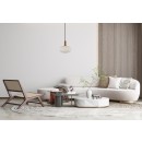 Italux PND-31982-1B-GD Pendelleuchte Della | 40W E27 | gold | opal