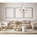 Italux PND-33453-4-4-ABR Pendelleuchte Larosa | 8x5W E27