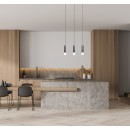 Italux PND-33849-3-BK Pendelleuchte Macera | 40W E27 | schwarz