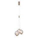 Italux PND-34359-3-HBR-AMB LED Pendelleuchte Butero | 12W LED | 1095lm | 3000K
