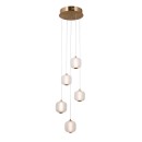 Italux PND-34362-5-HBR-OPAL LED Pendelleuchte Ganti | 12W LED | 1300lm | 3000K