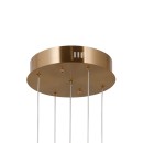 Italux PND-34362-5-HBR-OPAL LED Pendelleuchte Ganti | 12W LED | 1300lm | 3000K