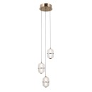 Italux PND-34375-3-HBR LED Pendelleuchte Alani | 15W LED | 1170lm | 3000K