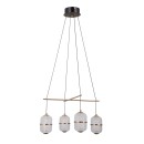 Italux PND-34375-4-BK LED Pendelleuchte Alani | 24W LED | 1931lm | 3000K
