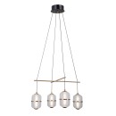 Italux PND-34375-4-BK LED Pendelleuchte Alani | 24W LED | 1931lm | 3000K