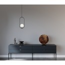 Italux PND-3965-1-BK Pendelleuchte Lupus G9