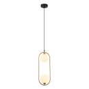 Italux PND-3965-2-BRO Pendelleuchte Lupus G9