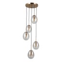 Italux PND-40825-5-GD Pendelleuchte Meolo E14