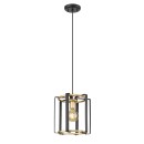 Italux PND-44003-1-BK-GD Pendelleuchte Primero E27