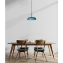 Italux 5906630853212 LED Pendelleuchte Colle | 12W integrierte LED-Quelle | 3000K | grün | schwarz