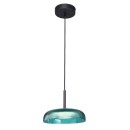 Italux 5906630853212 LED Pendelleuchte Colle | 12W integrierte LED-Quelle | 3000K | grün | schwarz