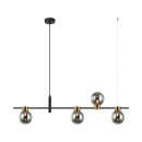 Italux PND-5225-4-BK-SG Pendelleuchte Bletter G9
