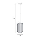 Italux PND-52636-1-GD Pendelleuchte Lindo | 1x40W E27