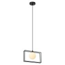 Italux PND-53423-1-BK Pendelleuchte Grosetta G9