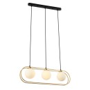 Italux PND-53423-3-GD Pendelleuchte Grosetta G9