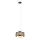 Italux PND-55456-1L-BK Pendelleuchte Lomica | max.40W E27