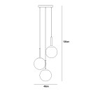 Italux PND-5578-3S-BRO-BK Pendelleuchte Deore | 3x40W E27