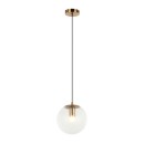 Italux PND-58867-1S-BK-BRO Pendelleuchte Sarpo E27
