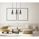 Italux PND-65342-3-BK+SG Pendelleuchte Santia E27