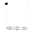 Italux PND-74937-5-BK LED Pendelleuchte Gastel | 22W LED | 1500lm | 3000K