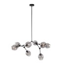 Italux PND-75075-8-BK-SG Pendelleuchte Ferral E27