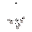 Italux PND-75075-8-BK-SG Pendelleuchte Ferral E27