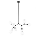 Italux PND-75075-8-BK-WG Pendelleuchte Ferral E27