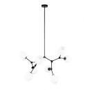 Italux PND-75075-8-BK-WG Pendelleuchte Ferral E27
