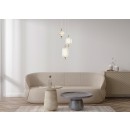 Italux 5906630854134 LED Pendelleuchte Corado | 23W integrierte LED-Quelle | 3000K | gold | klar