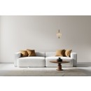 Italux 5906630854769 LED Pendelleuchte Lenti | 7W integrierte LED-Quelle | 3000K | Seilleuchte | gold | schwarz