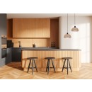 Italux PND-84638-BK-AMB Pendelleuchte Apiro | 7W E27 | schwarz | gelb