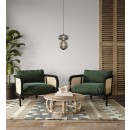 Italux 5906630854615 LED Pendelleuchte Nico | 7W integrierte LED-Quelle | 236lm | 3000K | schwarz | rauch­far­ben