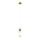 Italux PND-95331-1-BRSS Pendelleuchte Santos G9