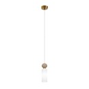 Italux PND-95331-1-BRSS Pendelleuchte Santos G9