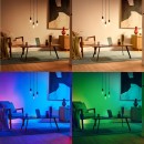 Philips 8720169072190 LED intelligente Lampe | 6,3W E27 | 470 lm | 2200-6500+RGBK
