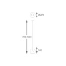 Zuma Line 003064-028130 LED Pendelleuchte ENCELADUS integrierte LED-Quelle