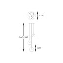 Zuma Line 003064-028135 LED Pendelleuchte ENCELADUS integrierte LED-Quelle