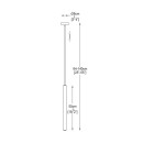 Zuma Line 003064-003489 LED Pendelleuchte LOYA integrierte LED-Quelle
